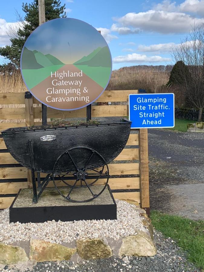 Luxury Glamping Anthropod-Ben Cleugh-With Hot Tub Hotel Clackmannan Exterior foto